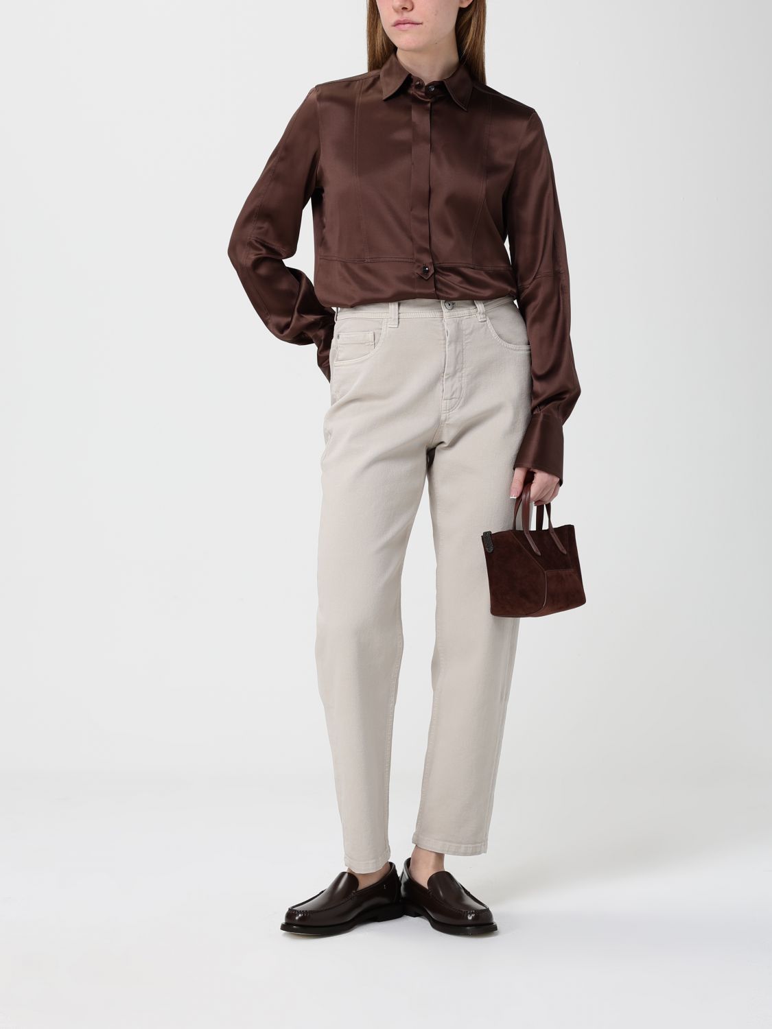 Brunello Cucinelli Brunello Cucinelli Mini Bag Woman Burgundy Size ONE SIZE - 2 Thumbnail