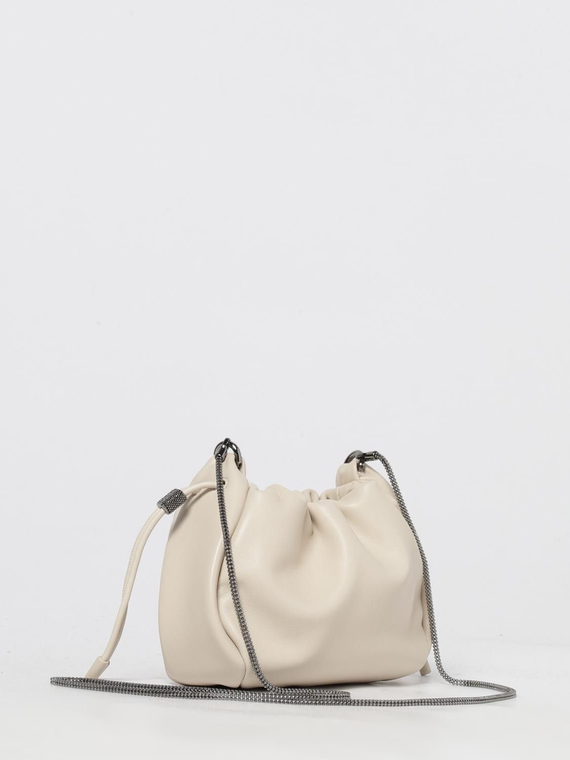 Brunello Cucinelli Brunello Cucinelli Mini Bag Woman Ivory Size ONE SIZE - 3 Thumbnail