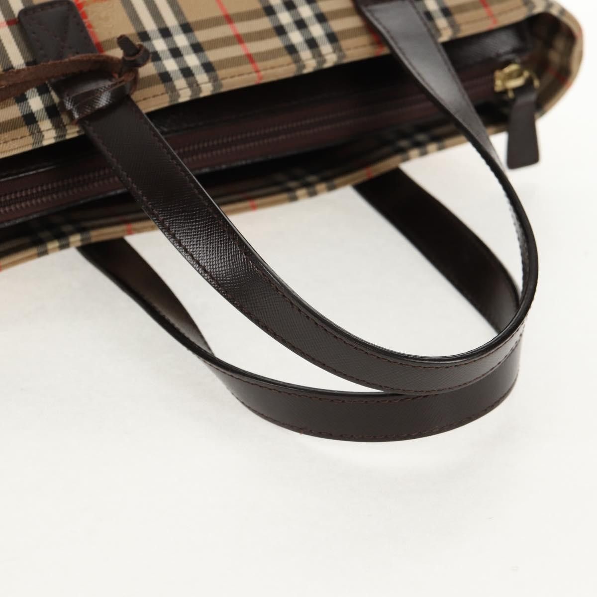 Burberry Burberry Nova Check Handbag Nova Check Canvas and leather Size ONE SIZE - 7 Thumbnail