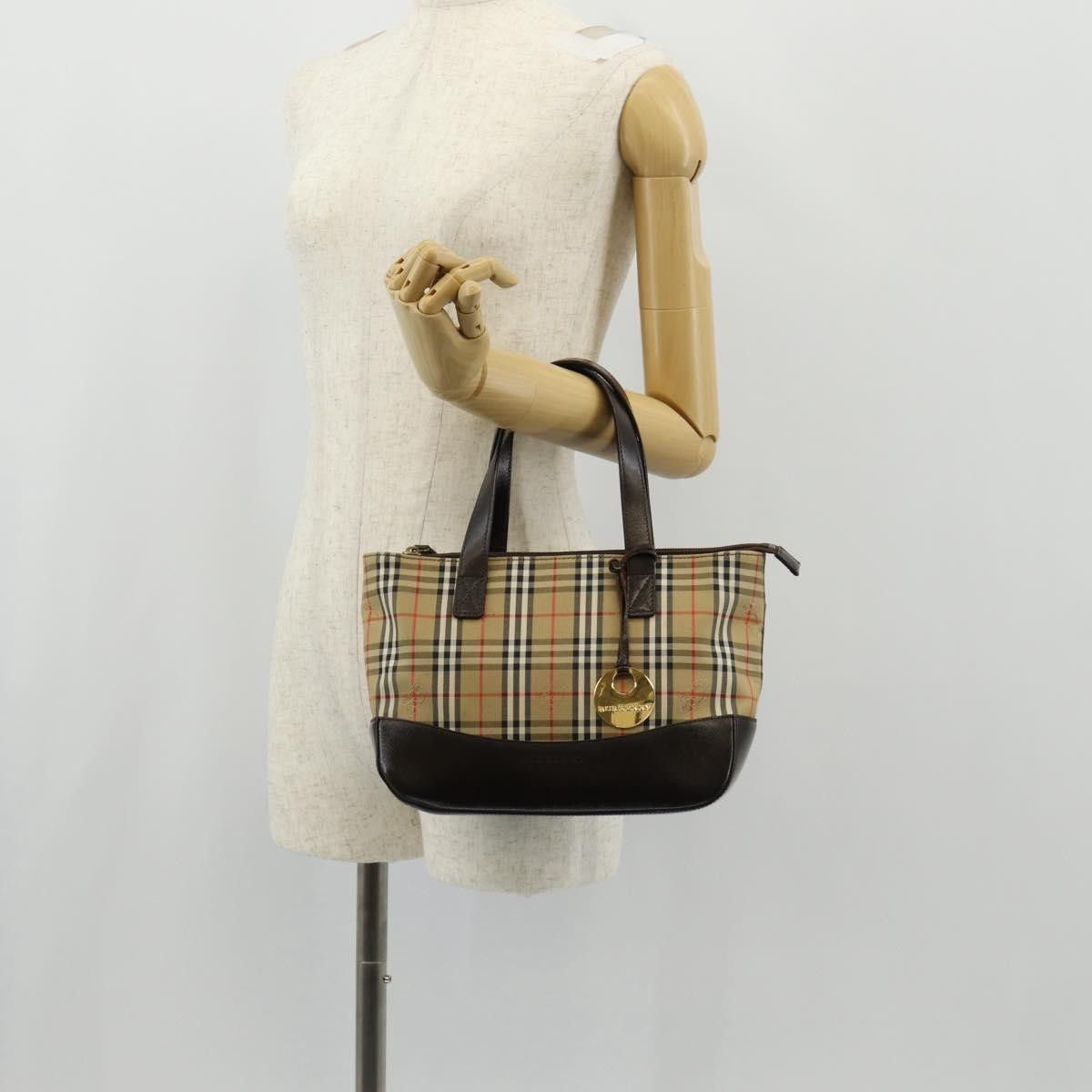 Burberry Burberry Nova Check Handbag Nova Check Canvas and leather Size ONE SIZE - 14 Thumbnail