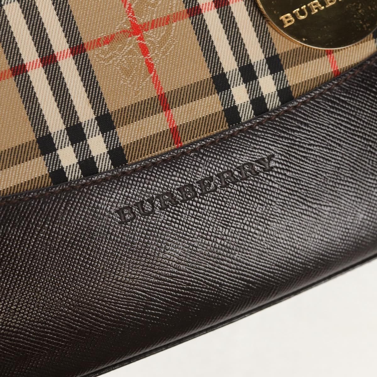 Burberry Burberry Nova Check Handbag Nova Check Canvas and leather Size ONE SIZE - 6 Thumbnail