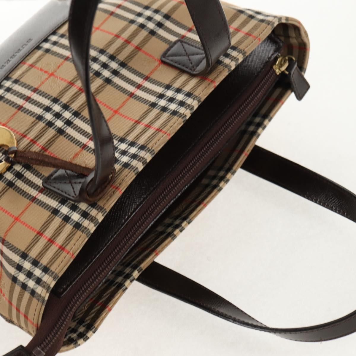 Burberry Burberry Nova Check Handbag Nova Check Canvas and leather Size ONE SIZE - 12 Thumbnail