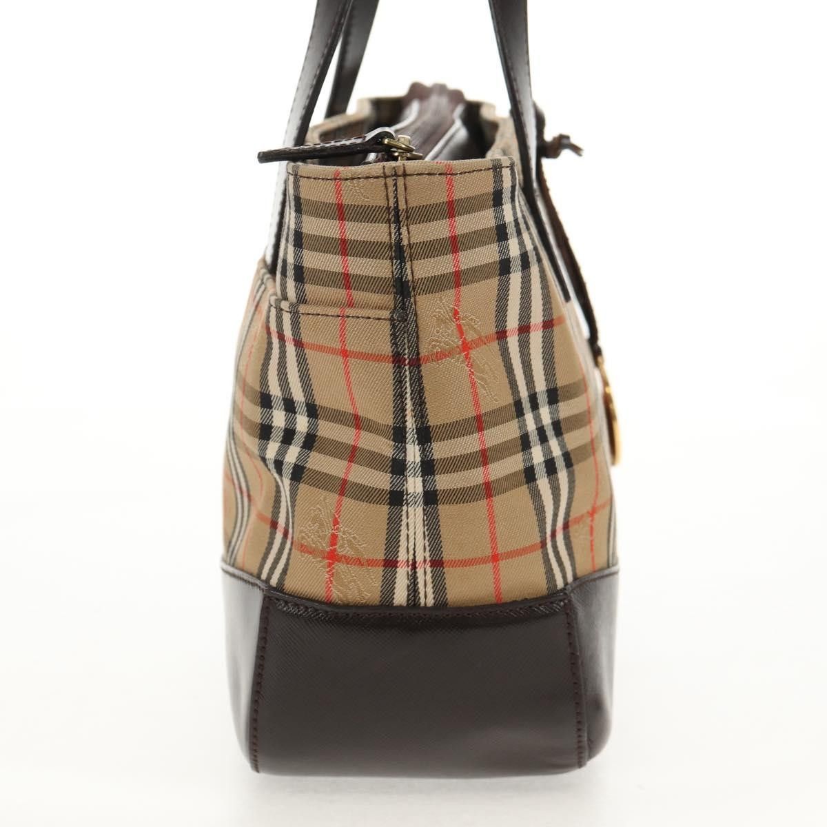Burberry Burberry Nova Check Handbag Nova Check Canvas and leather Size ONE SIZE - 4 Thumbnail