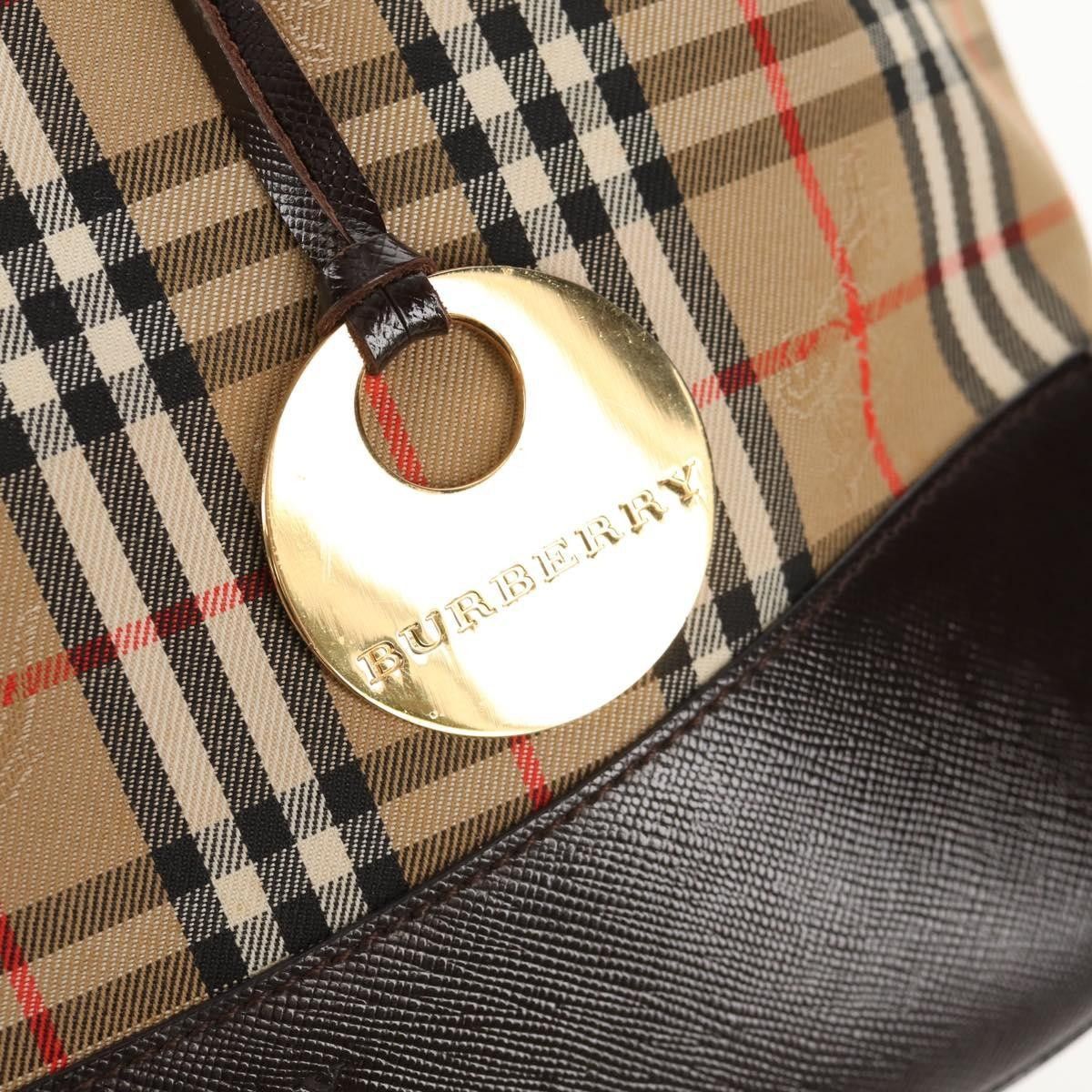 Burberry Burberry Nova Check Handbag Nova Check Canvas and leather Size ONE SIZE - 17 Thumbnail
