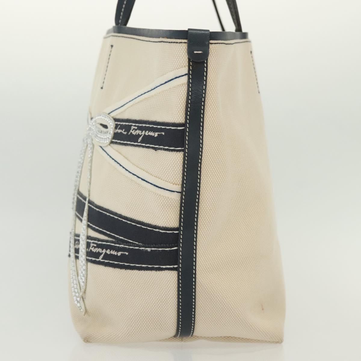 Salvatore Ferragamo Salvatore Ferragamo Vala tote Canvas Size ONE SIZE - 3 Thumbnail