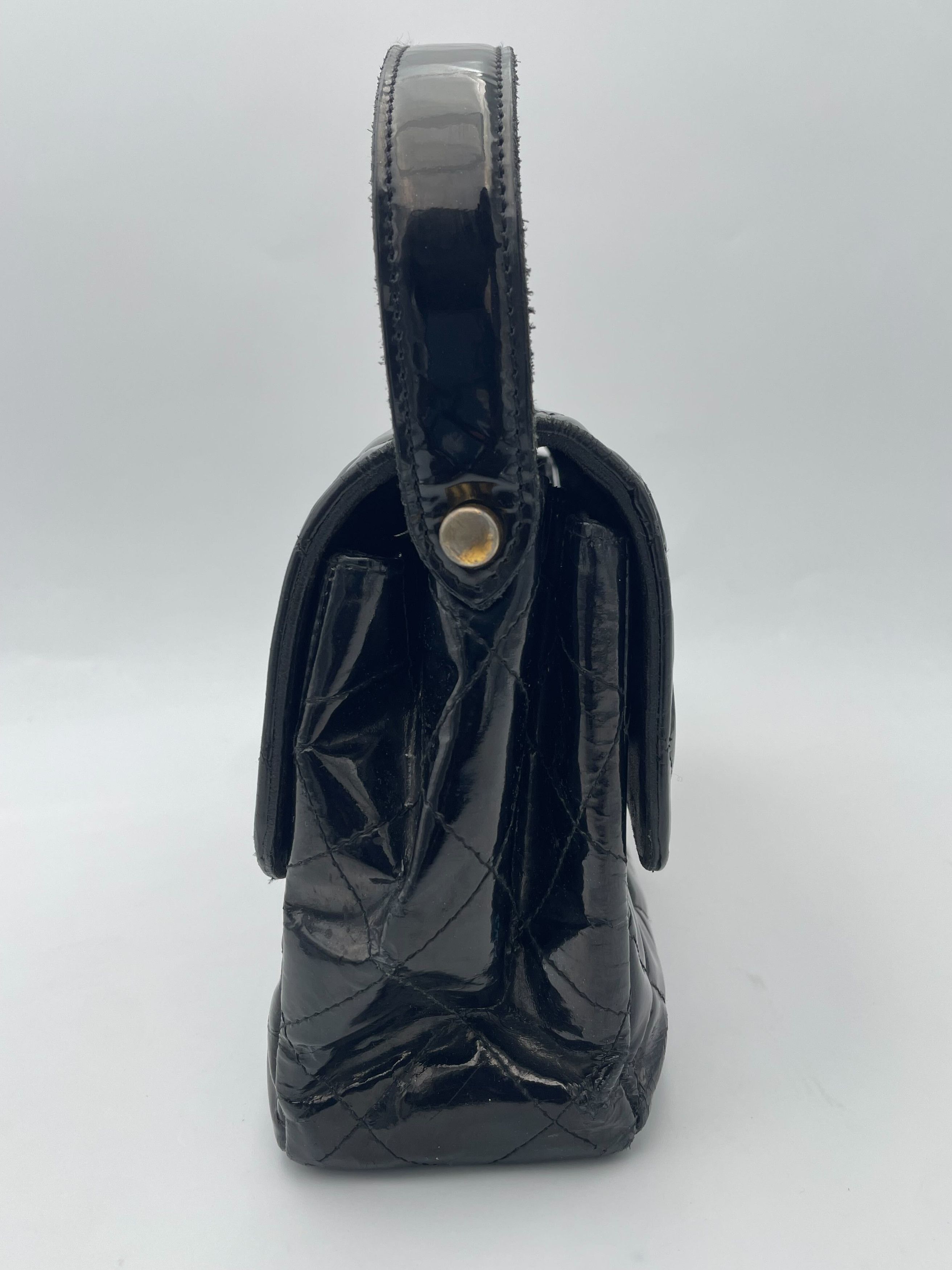 Chanel Chanel CHANEL - VTG 1996 Patent leather Size ONE SIZE - 3 Thumbnail