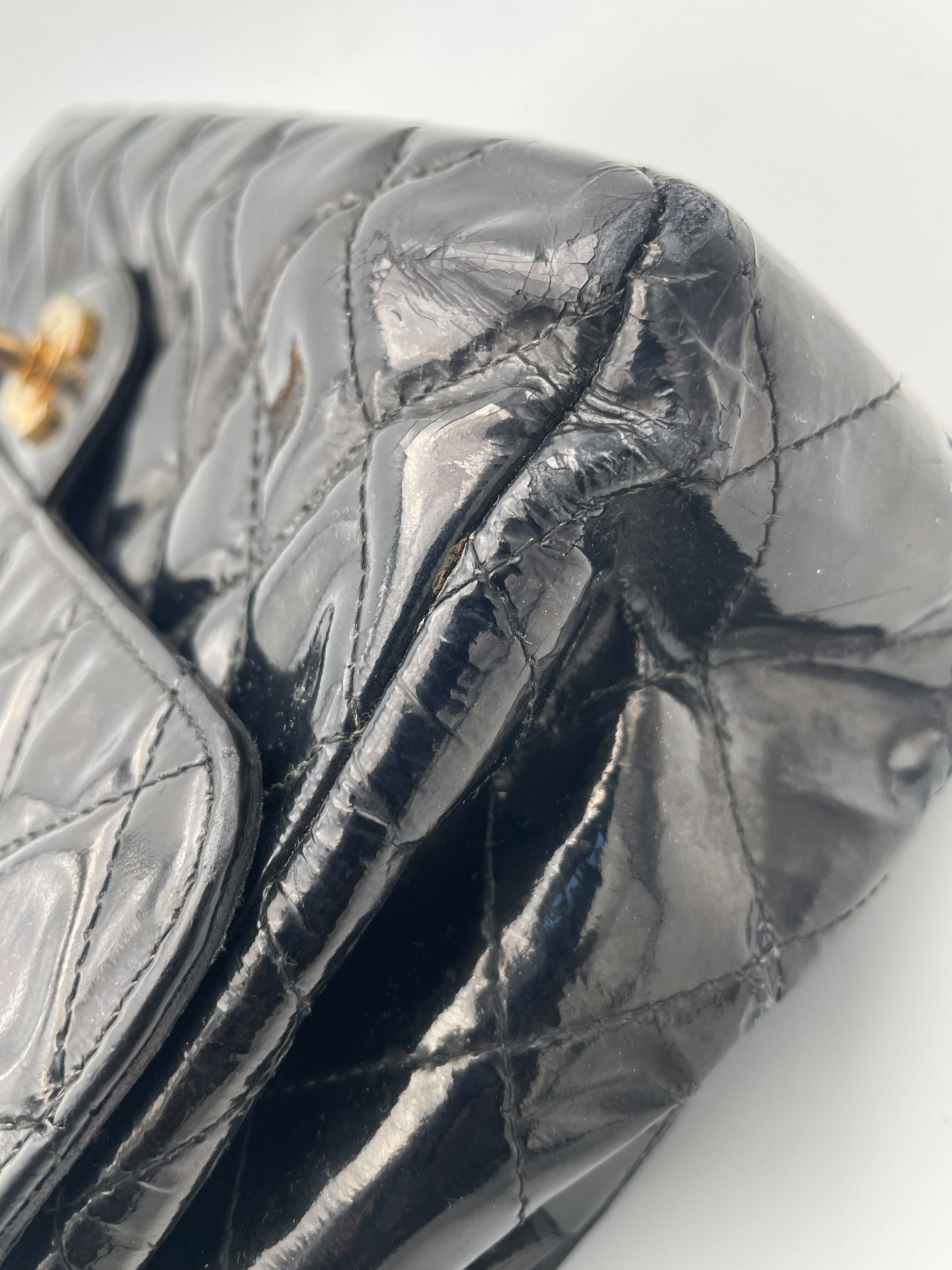 Chanel Chanel CHANEL - VTG 1996 Patent leather Size ONE SIZE - 6 Thumbnail