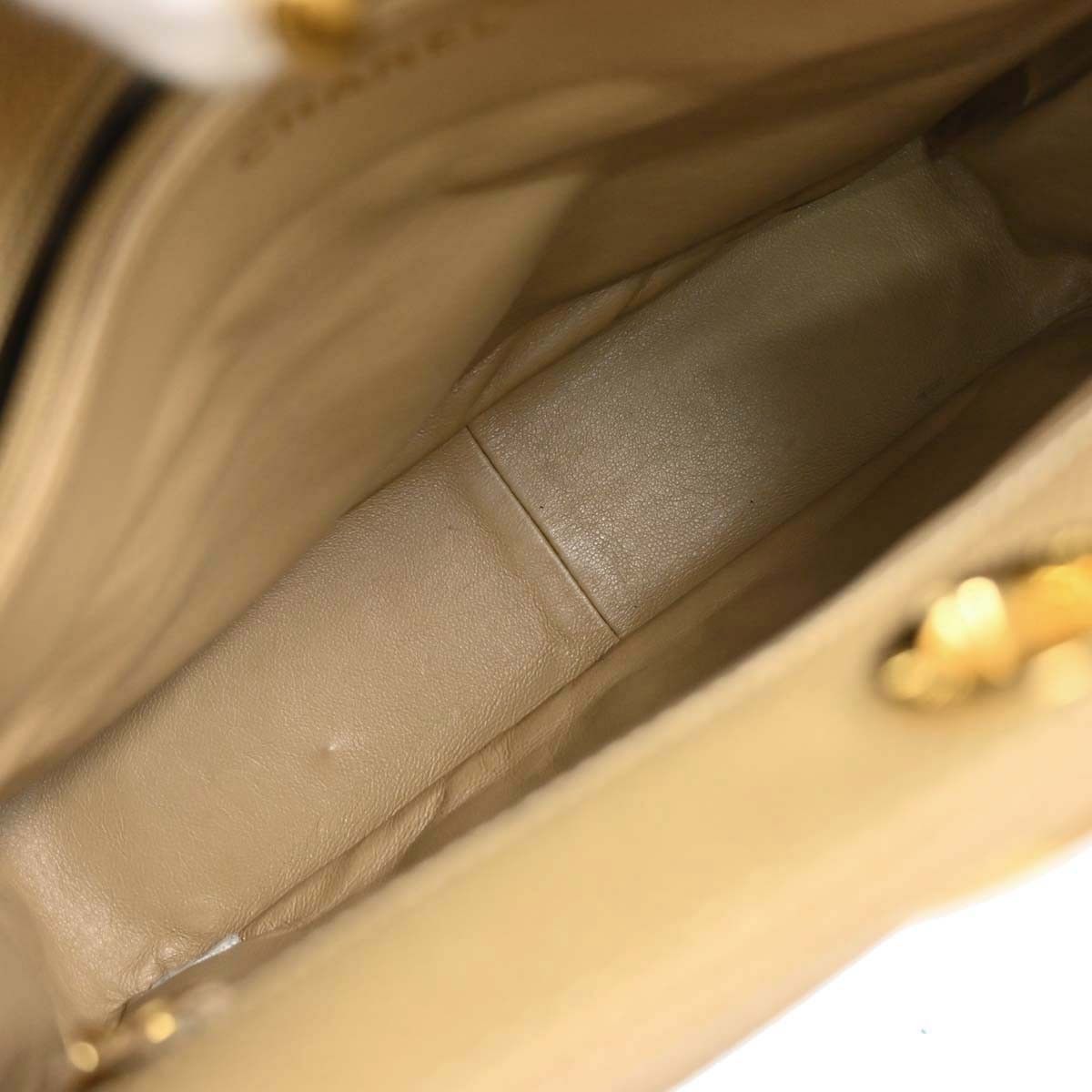 Chanel Chanel Vintage CC Lock Pocket Tote Quilted Caviar Size ONE SIZE - 3 Thumbnail