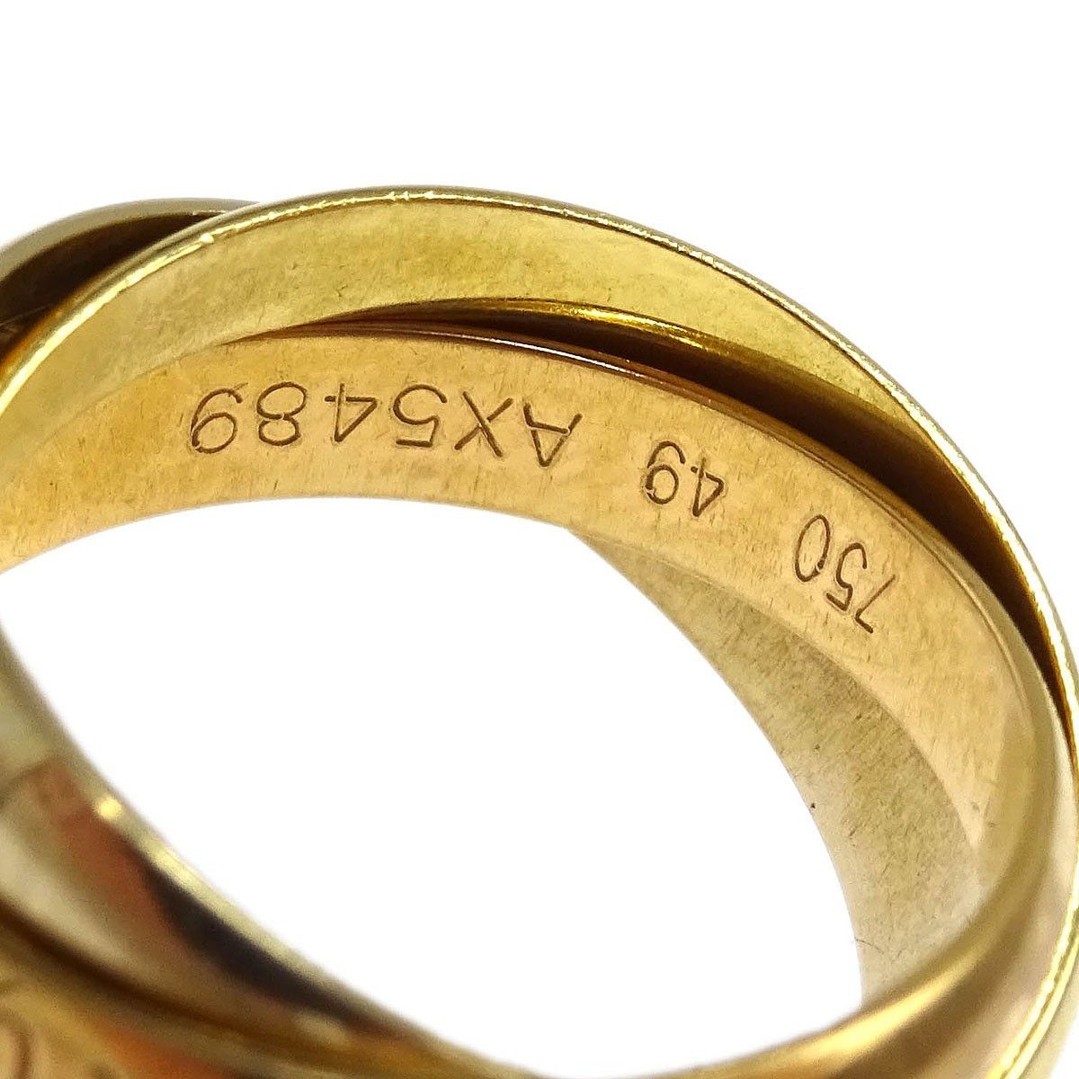 Cartier Cartier Trinity Ring 18K Tricolor Gold Size ONE SIZE - 3 Thumbnail