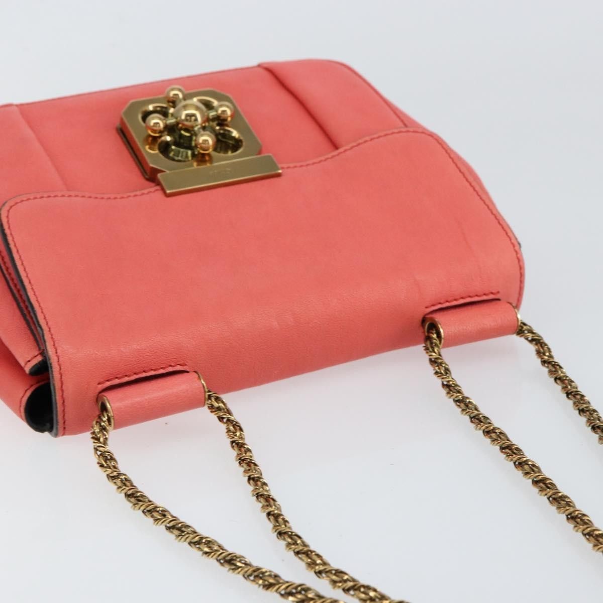 Chloe Chloe Elsie Chain Shoulder Bag Leather Size ONE SIZE - 20 Thumbnail