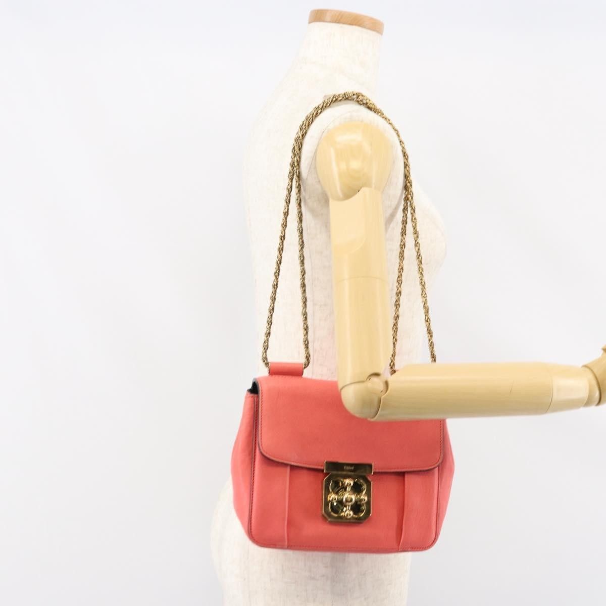 Chloe Chloe Elsie Chain Shoulder Bag Leather Size ONE SIZE - 15 Thumbnail