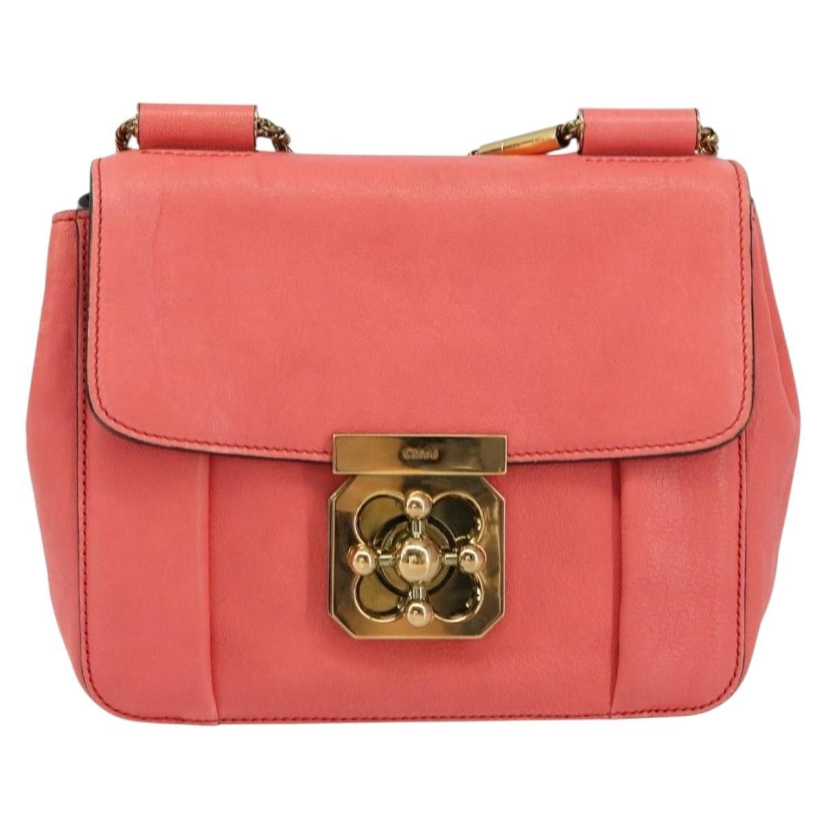 Chloe Chloe Elsie Chain Shoulder Bag Leather Size ONE SIZE - 22 Thumbnail
