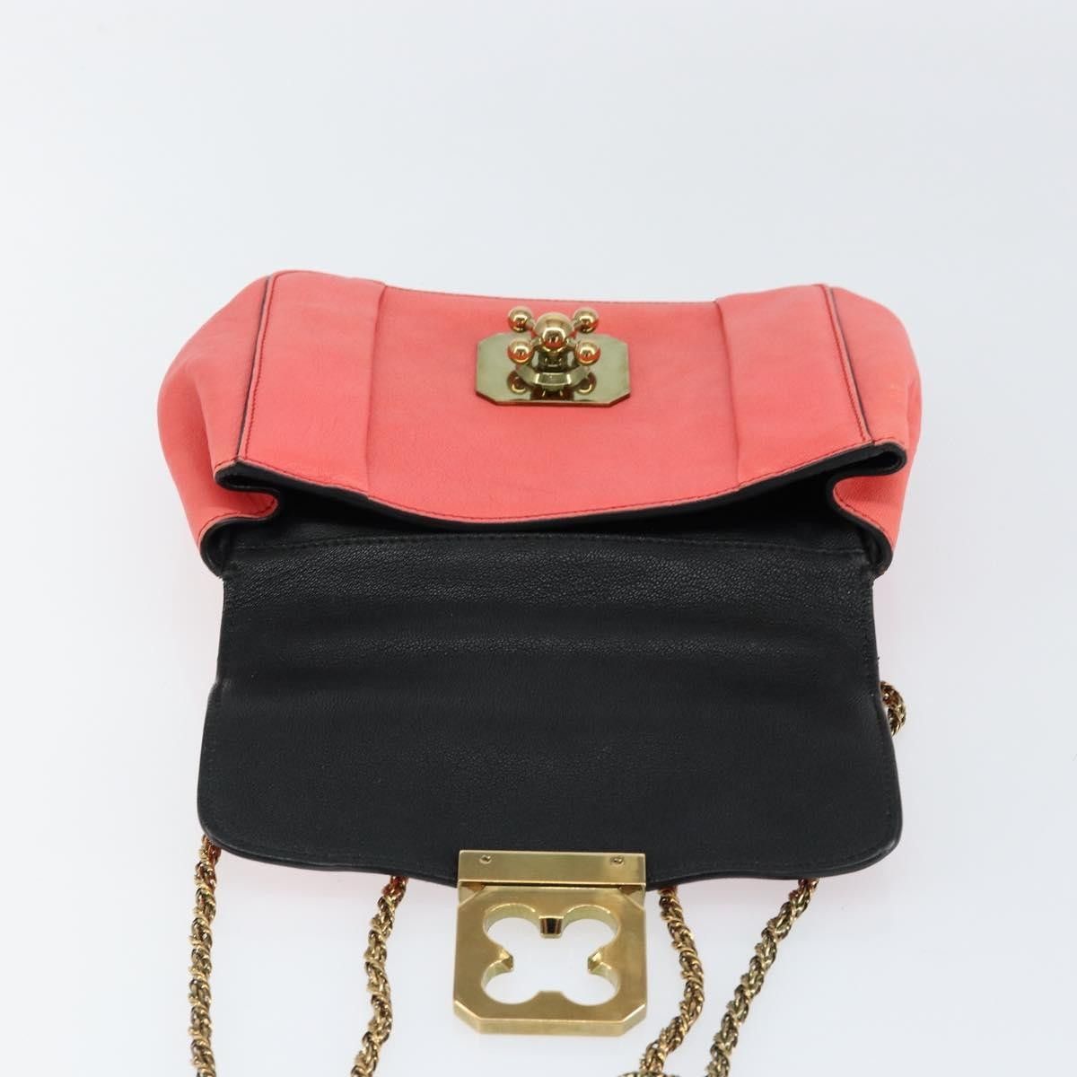 Chloe Chloe Elsie Chain Shoulder Bag Leather Size ONE SIZE - 16 Thumbnail