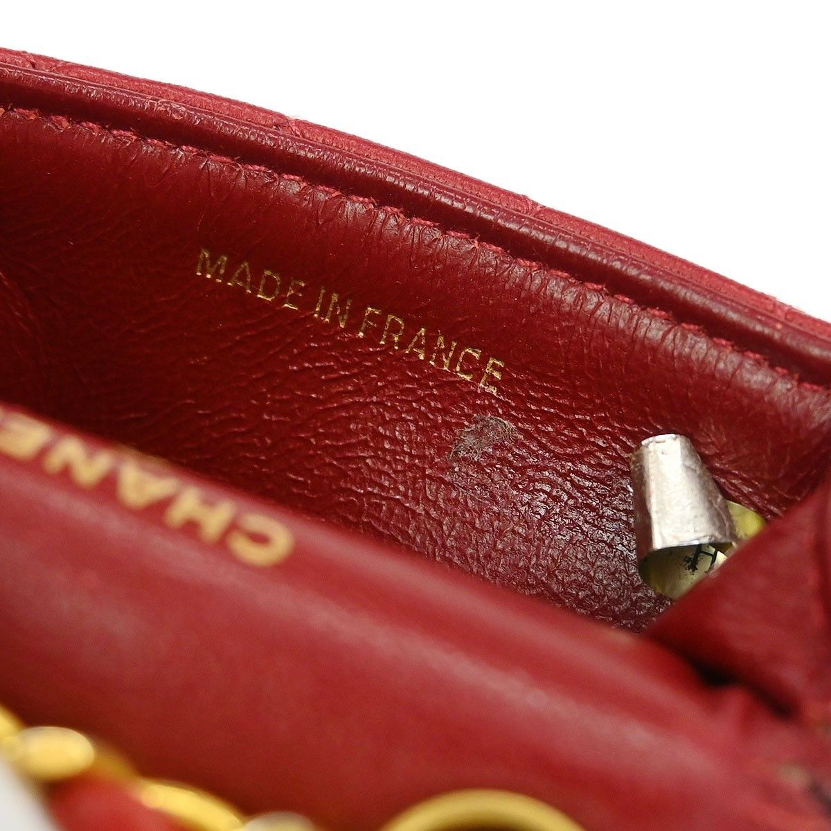 Chanel Chanel Vintage Square CC Flap Chain Belt Bag Quilted Lambskin Size ONE SIZE - 4 Thumbnail