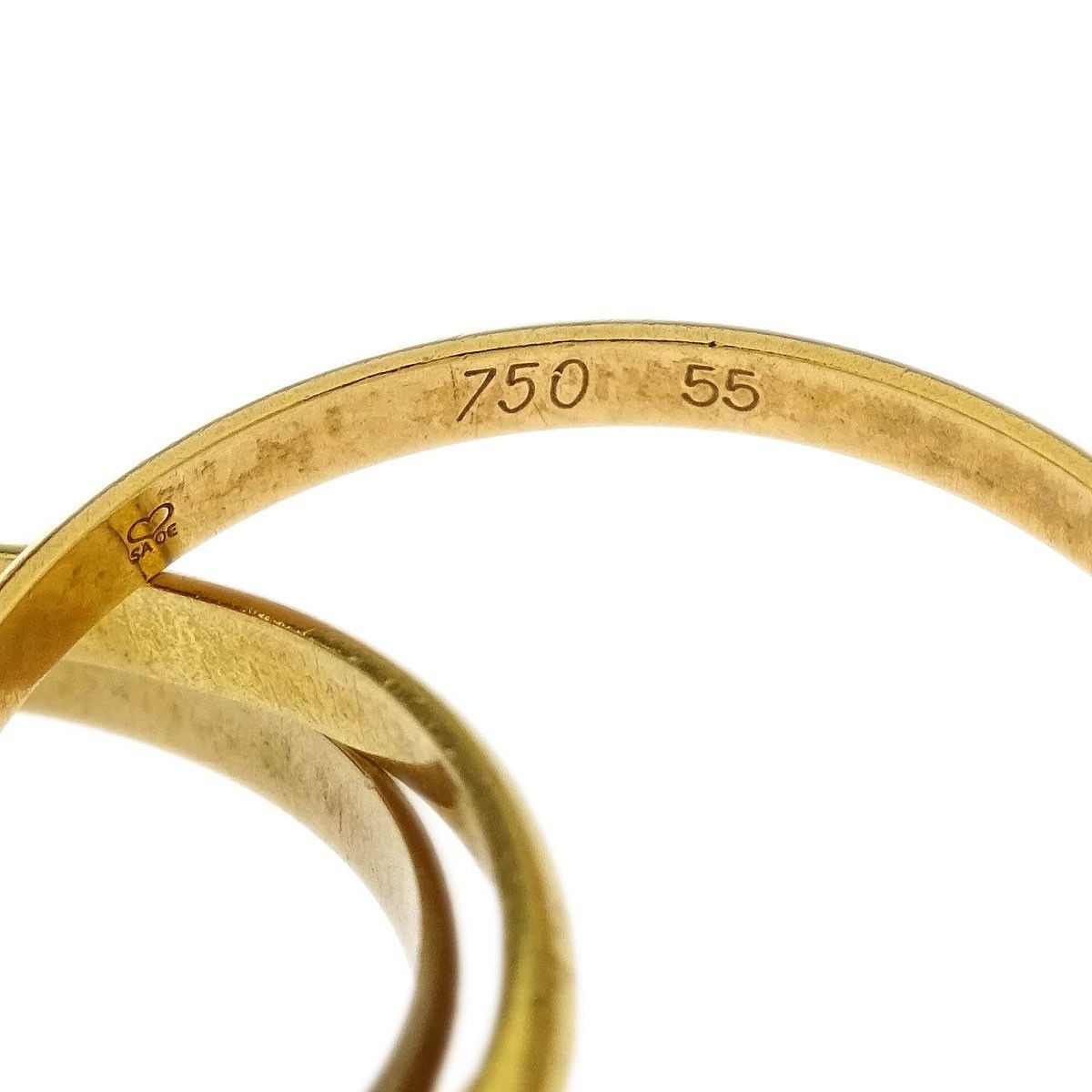 Cartier Cartier Trinity Ring 18K Tricolor Gold Size ONE SIZE - 3 Thumbnail