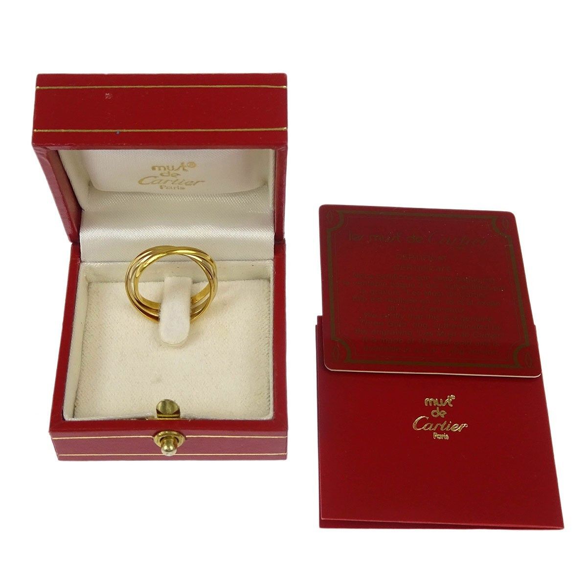 Cartier Cartier Trinity Ring 18K Tricolor Gold Size ONE SIZE - 4 Thumbnail