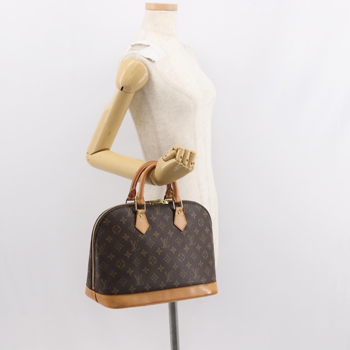 Louis Vuitton Louis Vuitton Alma Handbag Monogram Canvas Size ONE SIZE - 17 Thumbnail