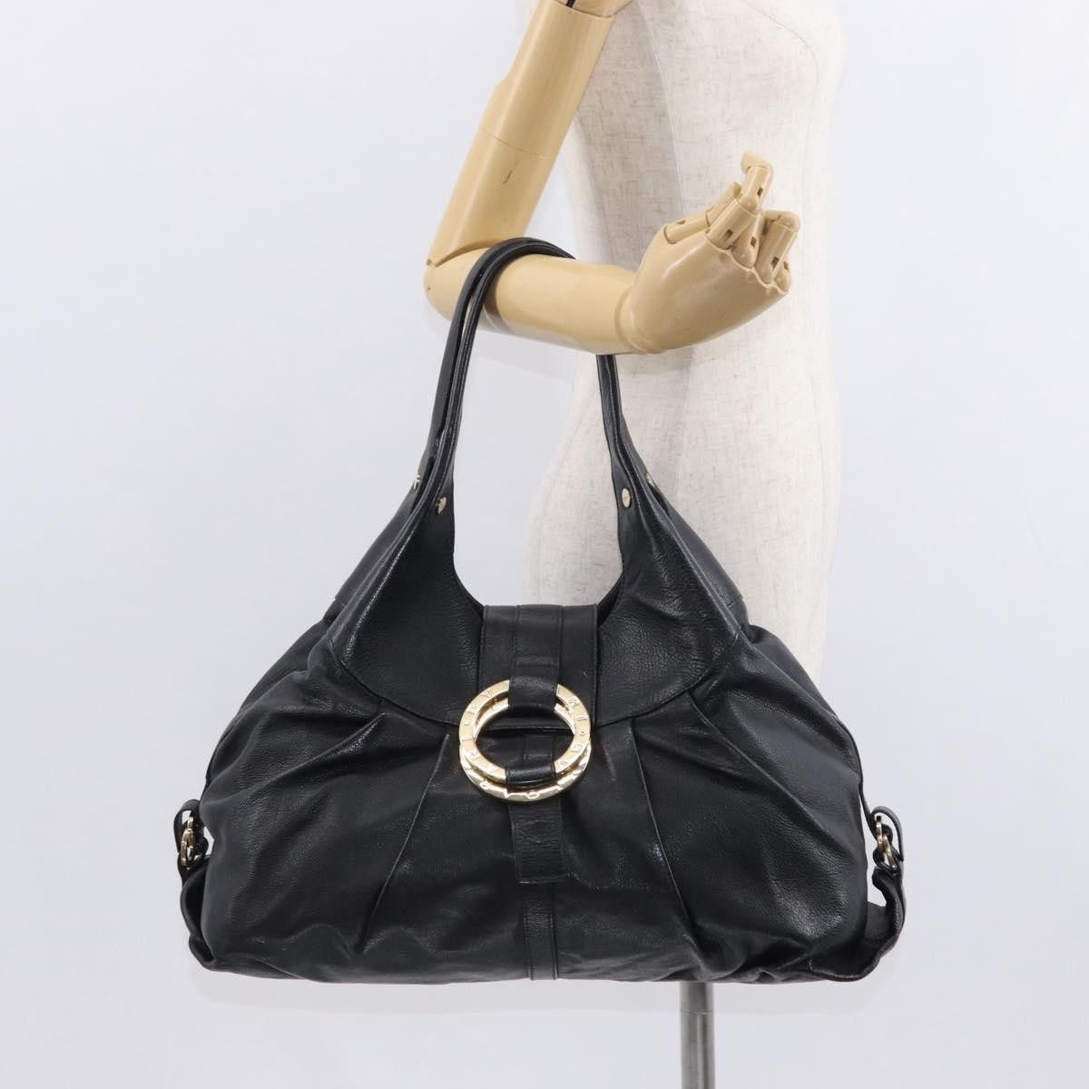 Bvlgari Bvlgari Chandra Hobo Leather Size ONE SIZE - 15 Thumbnail