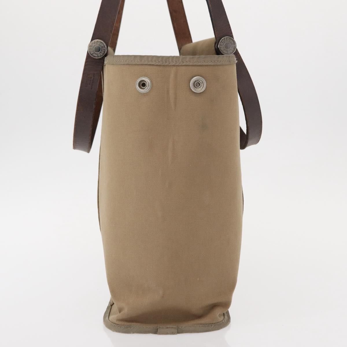 Hermes Hermes Cabag Elan Toile and Leather Size ONE SIZE - 3 Thumbnail