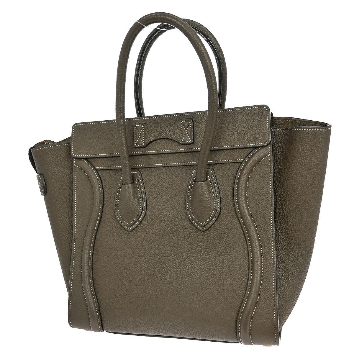 Celine Celine Luggage Bag Smooth Leather Size ONE SIZE - 2 Thumbnail