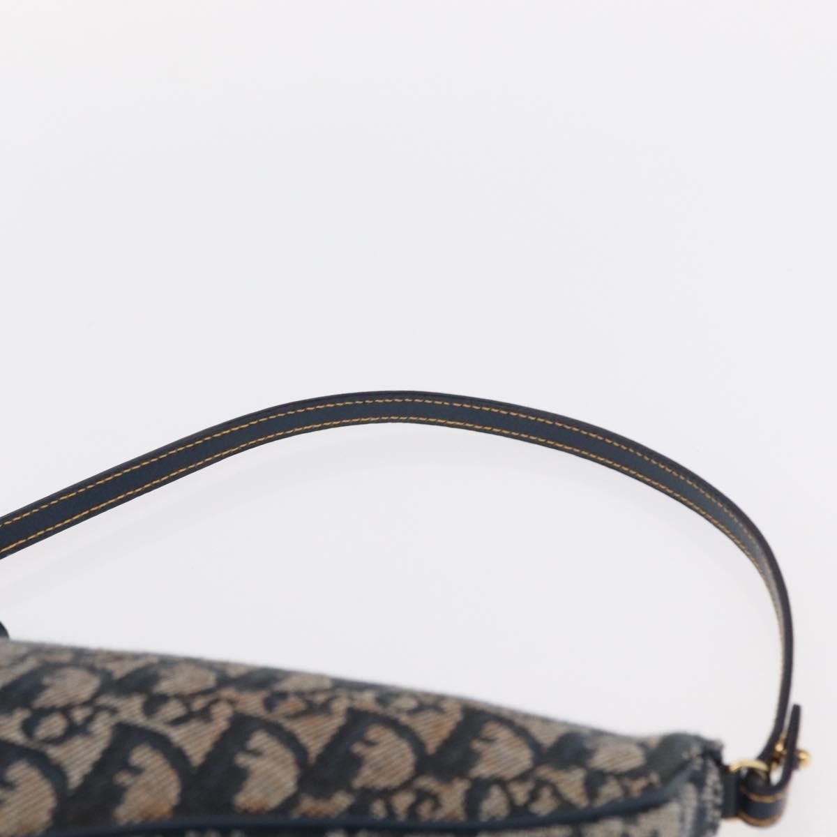Dior Christian Dior Vintage Saddle Bag Diorissimo Canvas Size ONE SIZE - 13 Thumbnail