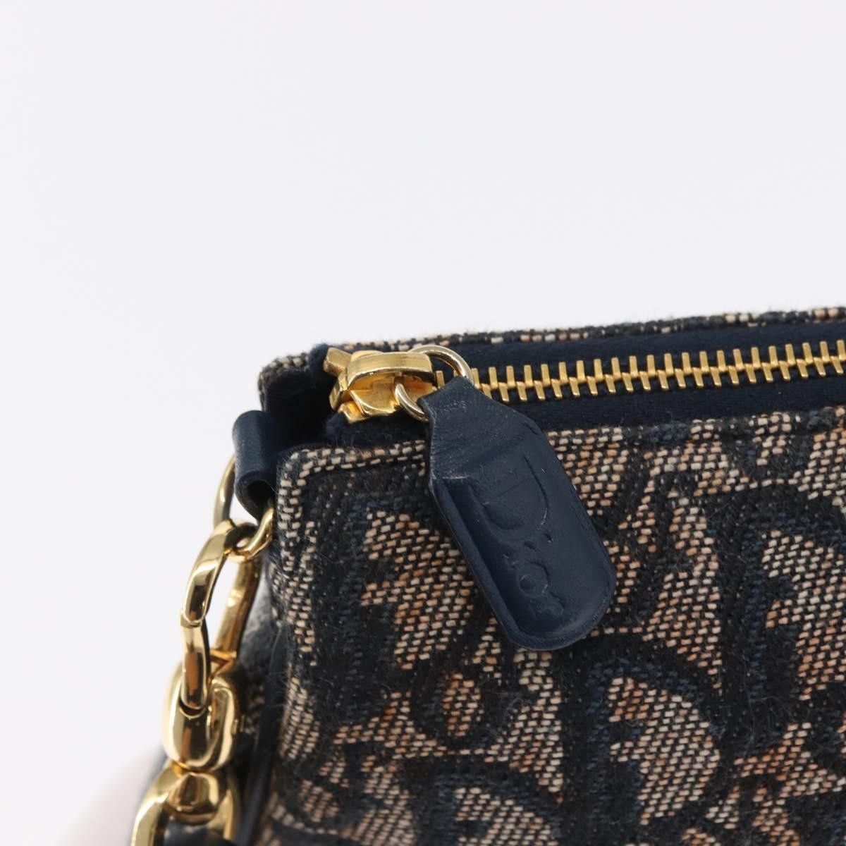 Dior Christian Dior Vintage Saddle Bag Diorissimo Canvas Size ONE SIZE - 14 Thumbnail