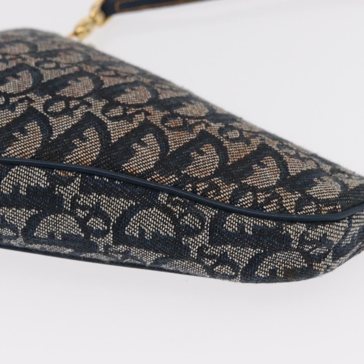 Dior Christian Dior Vintage Saddle Bag Diorissimo Canvas Size ONE SIZE - 12 Thumbnail