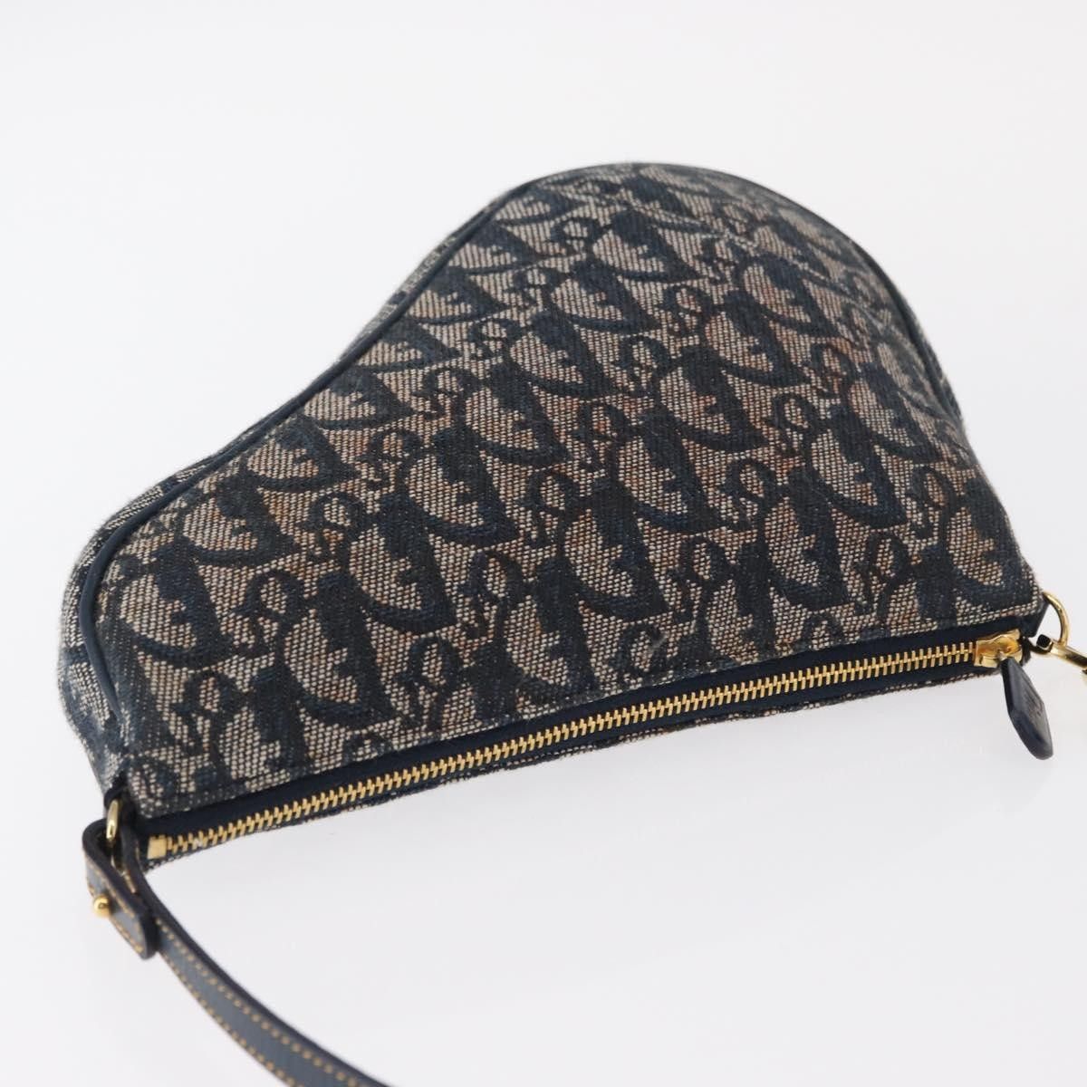 Dior Christian Dior Vintage Saddle Bag Diorissimo Canvas Size ONE SIZE - 17 Thumbnail