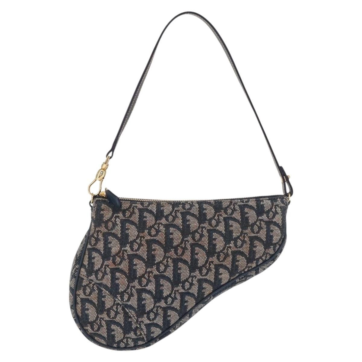 Dior Christian Dior Vintage Saddle Bag Diorissimo Canvas Size ONE SIZE - 18 Thumbnail