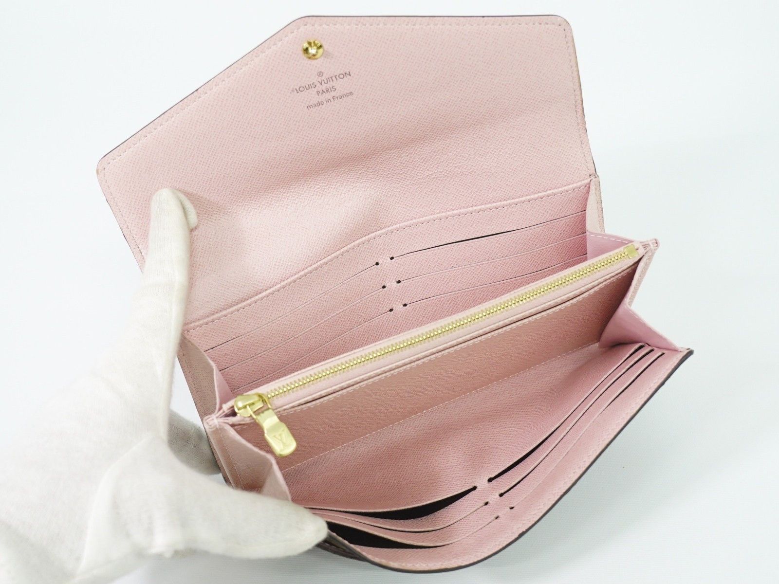 Louis Vuitton Louis Vuitton Portefeuille Sarah Wallet Canvas Size ONE SIZE - 6 Thumbnail