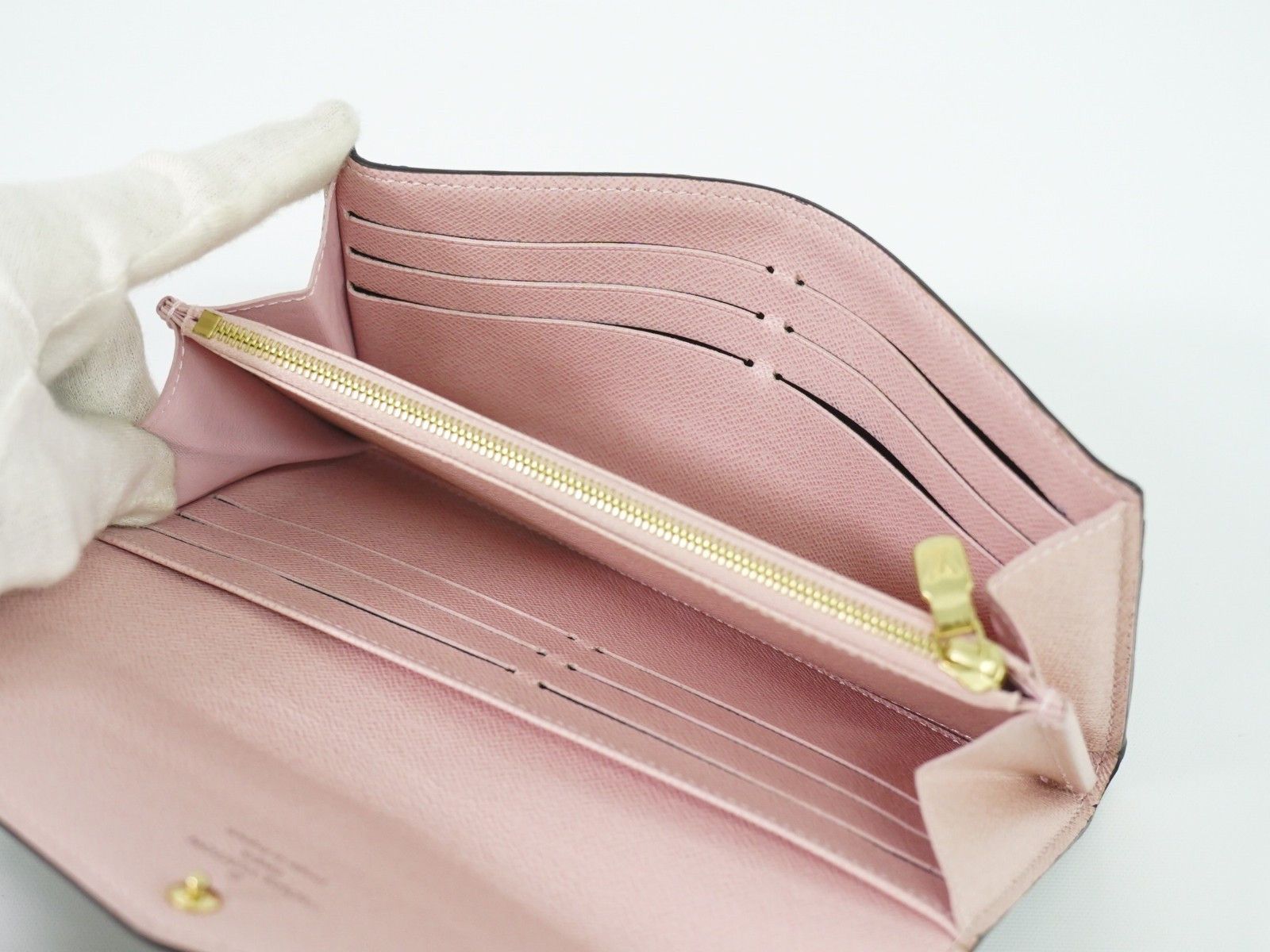 Louis Vuitton Louis Vuitton Portefeuille Sarah Wallet Canvas Size ONE SIZE - 17 Thumbnail