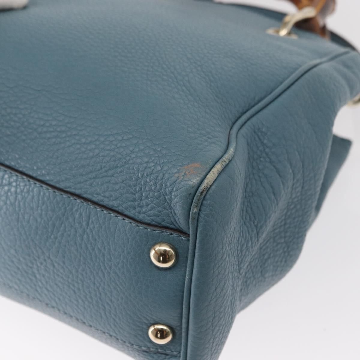 Gucci Gucci Bamboo Shopper Tote Leather Size ONE SIZE - 9 Thumbnail