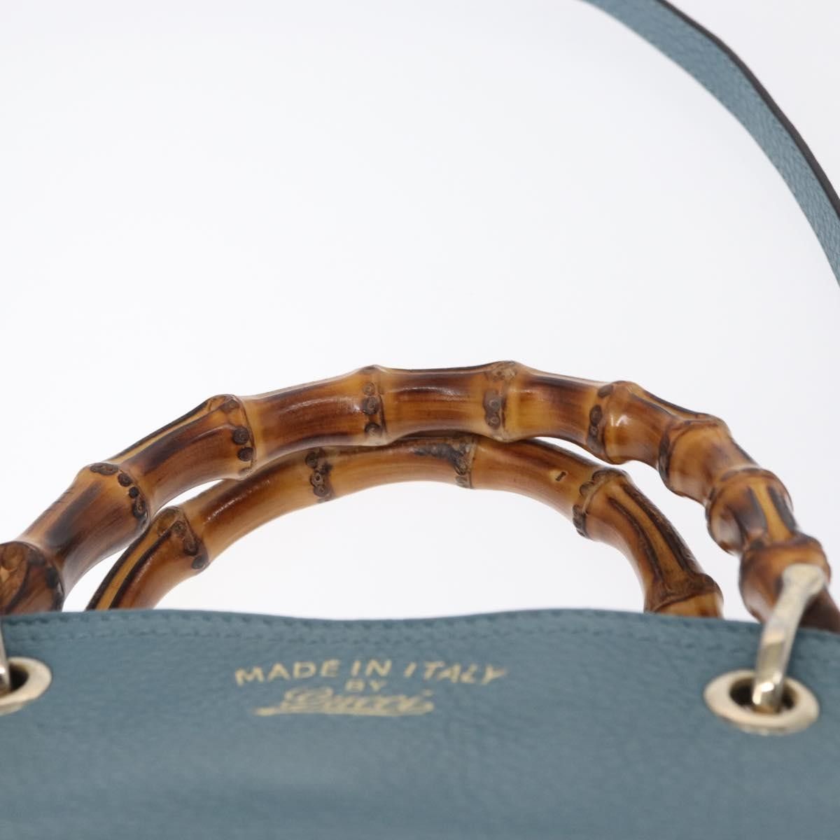 Gucci Gucci Bamboo Shopper Tote Leather Size ONE SIZE - 16 Thumbnail