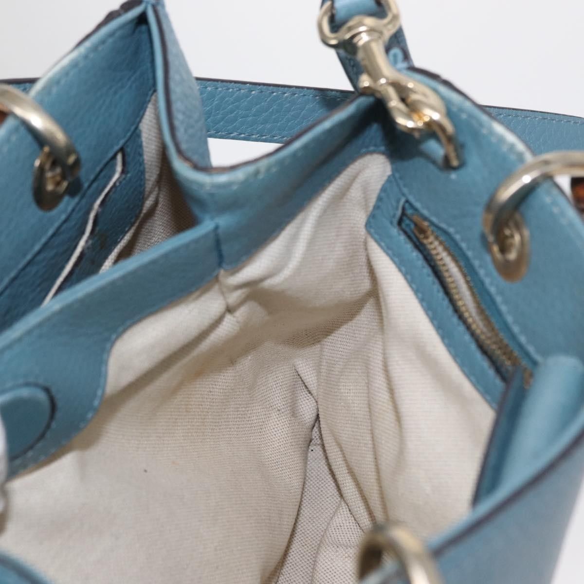 Gucci Gucci Bamboo Shopper Tote Leather Size ONE SIZE - 22 Thumbnail