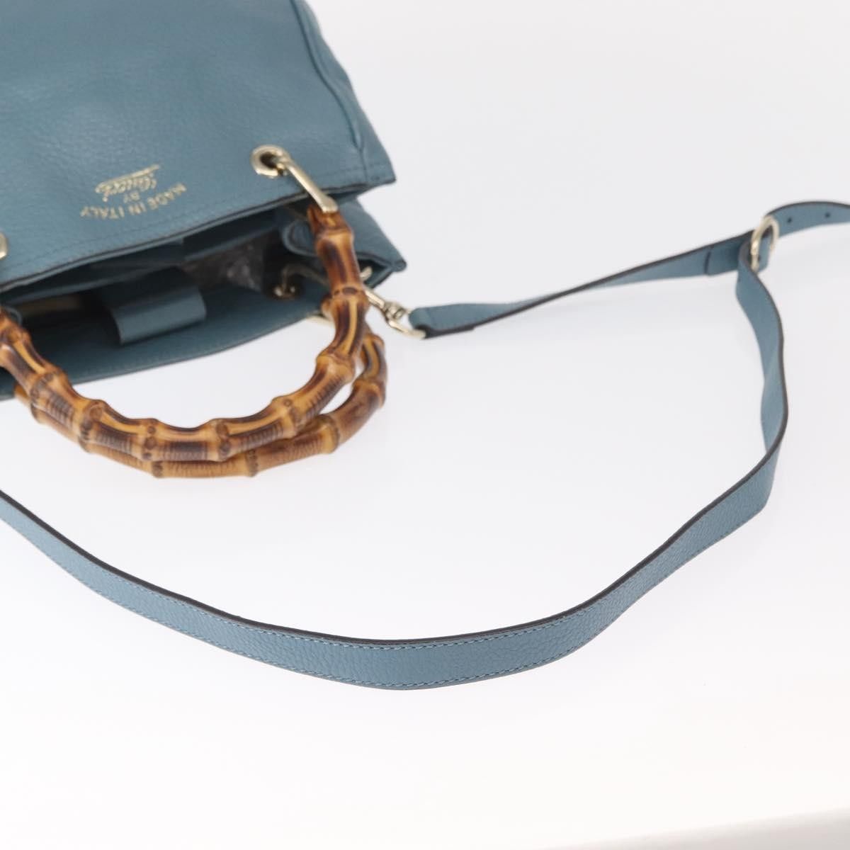 Gucci Gucci Bamboo Shopper Tote Leather Size ONE SIZE - 8 Thumbnail