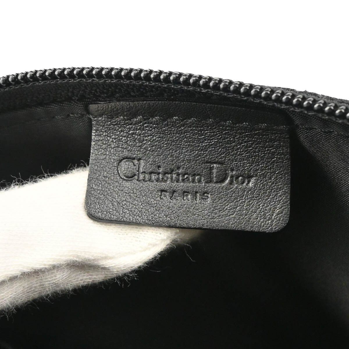 Dior Christian Dior Street Chic Handbag Diorissimo Canvas with Leather Size ONE SIZE - 5 Thumbnail