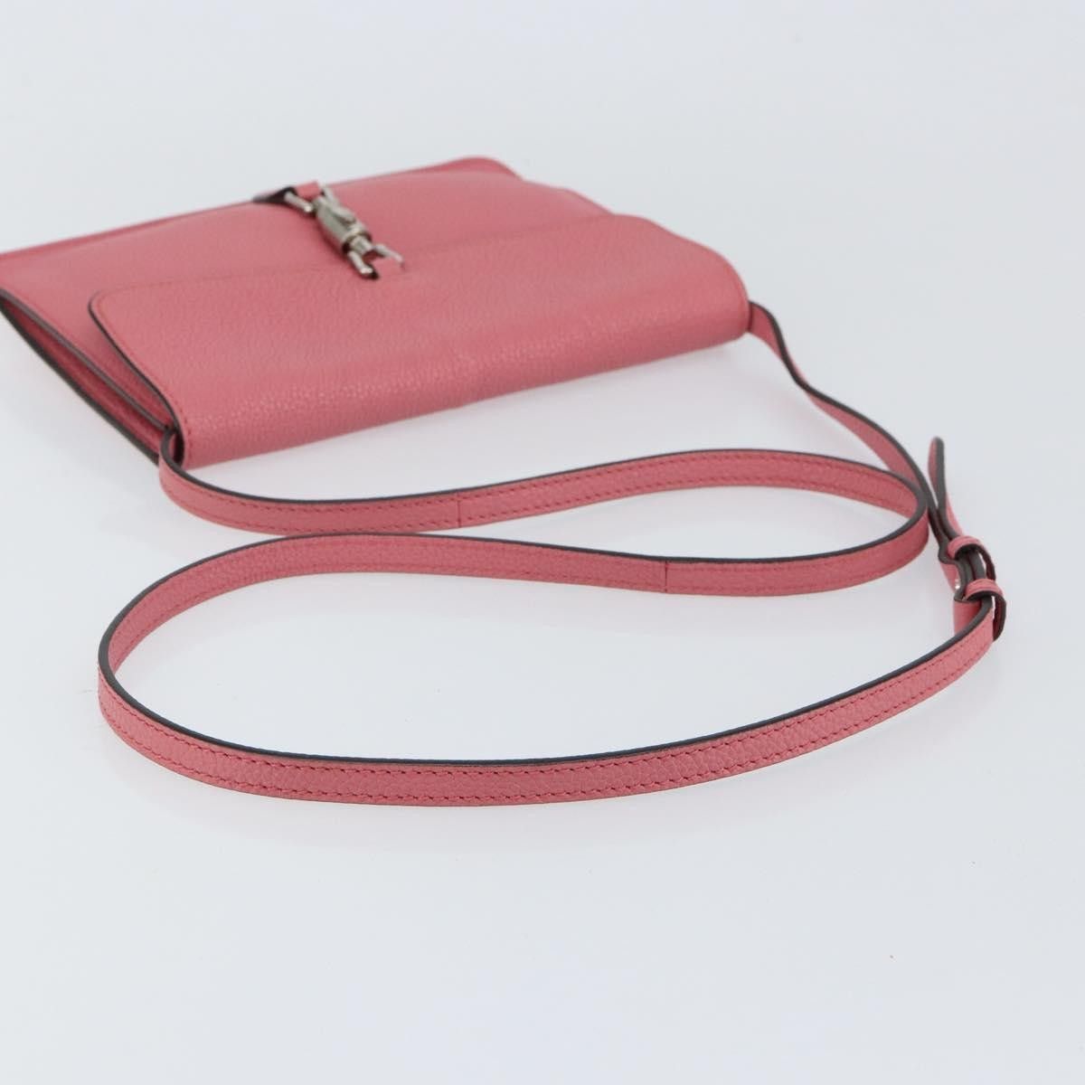 Gucci Gucci Jackie Soft Flap Shoulder Bag Leather Size ONE SIZE - 8 Thumbnail