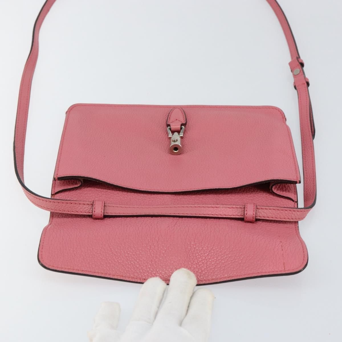 Gucci Gucci Jackie Soft Flap Shoulder Bag Leather Size ONE SIZE - 13 Thumbnail