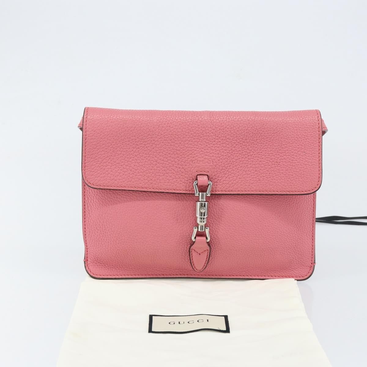 Gucci Gucci Jackie Soft Flap Shoulder Bag Leather Size ONE SIZE - 14 Thumbnail