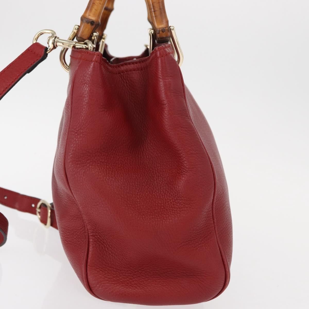 Gucci Gucci Bamboo Shopper Tote Leather Size ONE SIZE - 3 Thumbnail