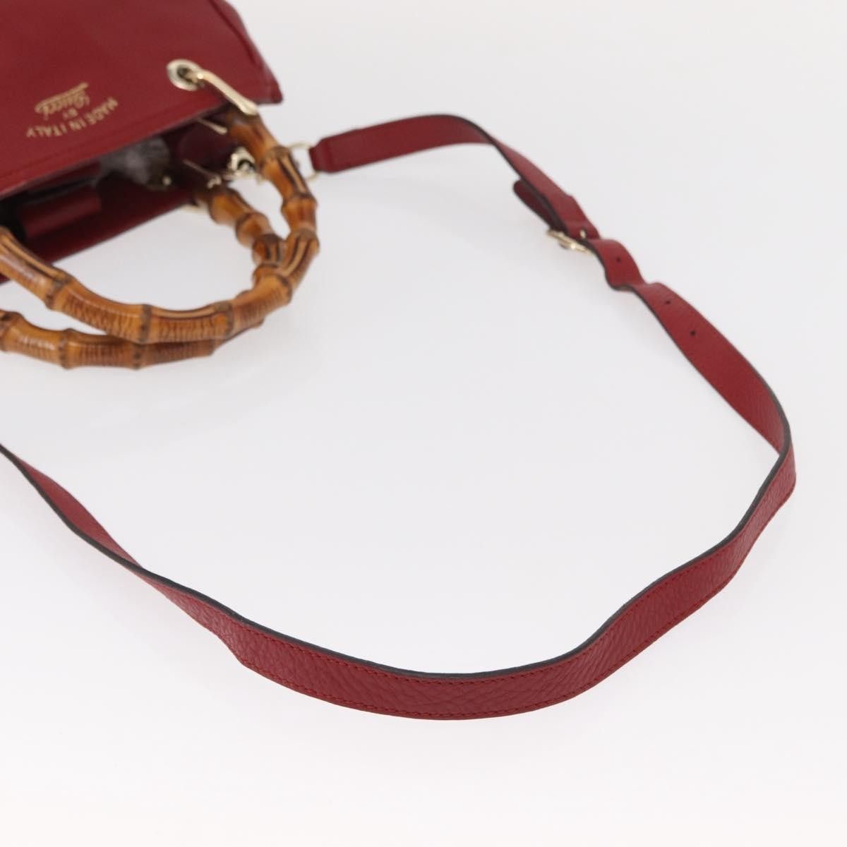 Gucci Gucci Bamboo Shopper Tote Leather Size ONE SIZE - 13 Thumbnail