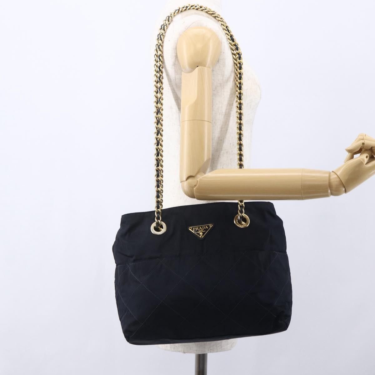 Prada Prada Re-Edition 1995 Chain Tote Quilted Re-Nylon Size ONE SIZE - 14 Thumbnail