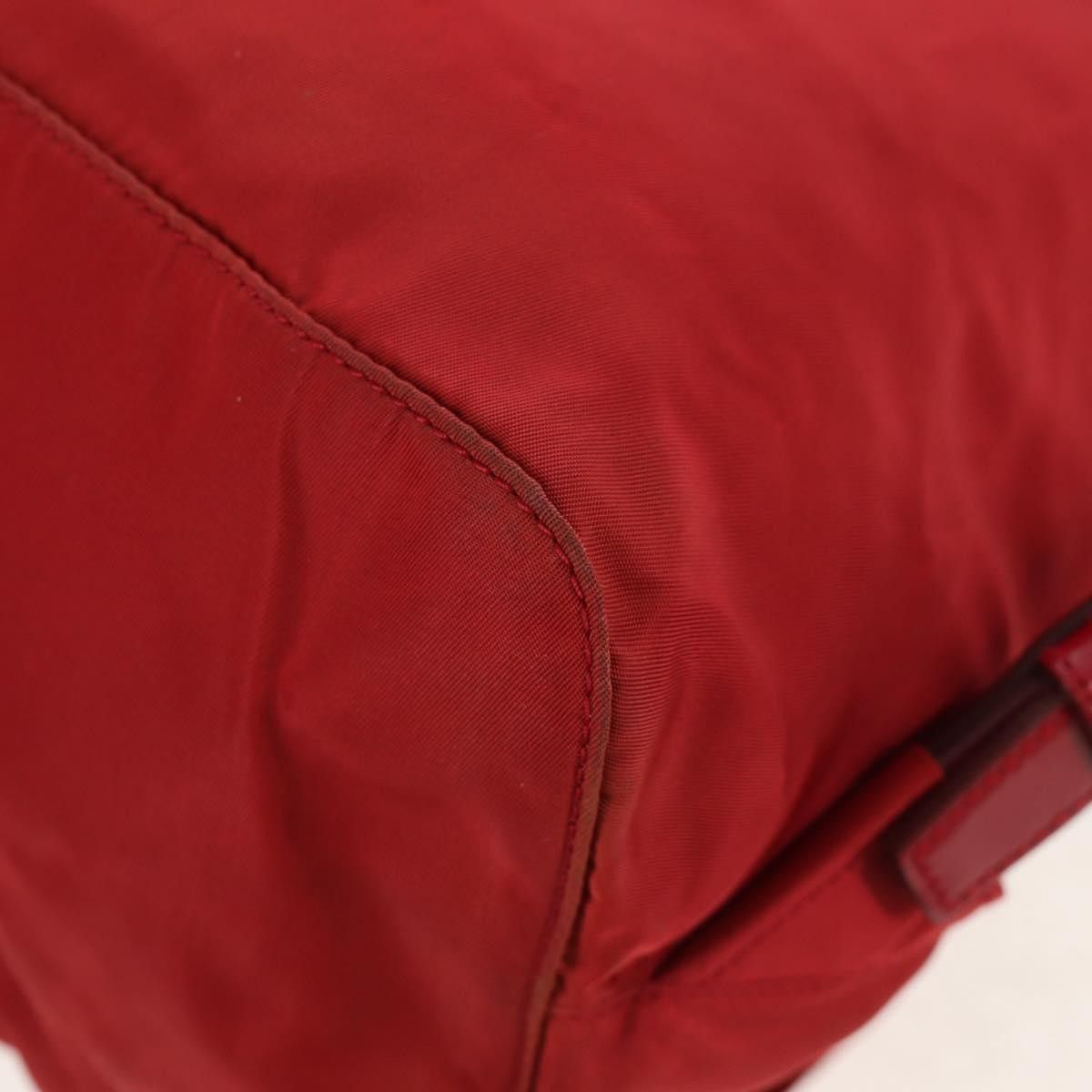Prada Prada Vela Double Front Pocket Backpack Tessuto with Saffiano Leather Size ONE SIZE - 12 Thumbnail