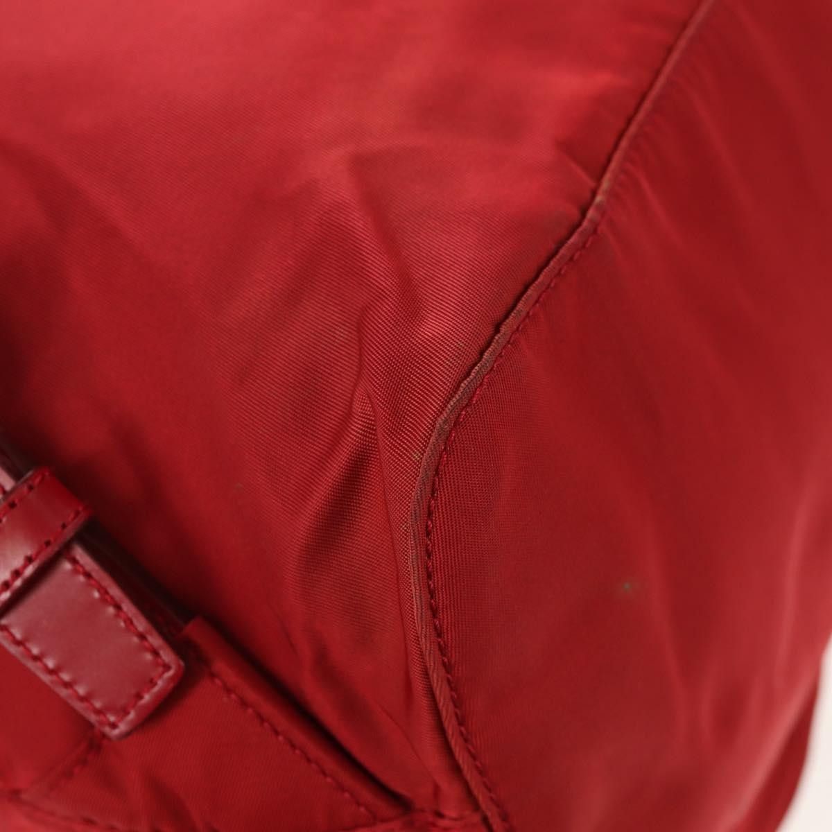 Prada Prada Vela Double Front Pocket Backpack Tessuto with Saffiano Leather Size ONE SIZE - 11 Thumbnail