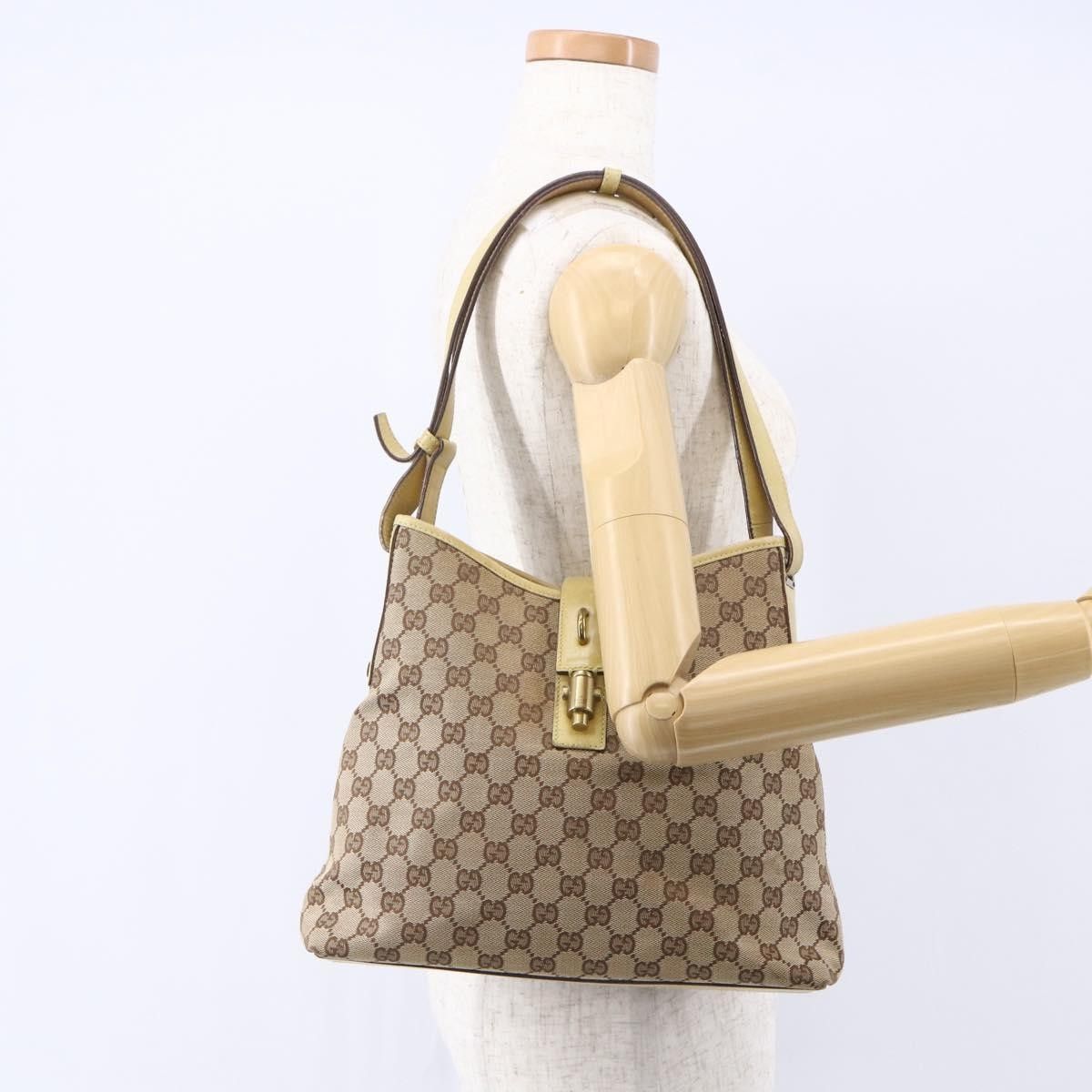 Gucci Gucci Piston Shoulder Bag GG Canvas Size ONE SIZE - 16 Thumbnail