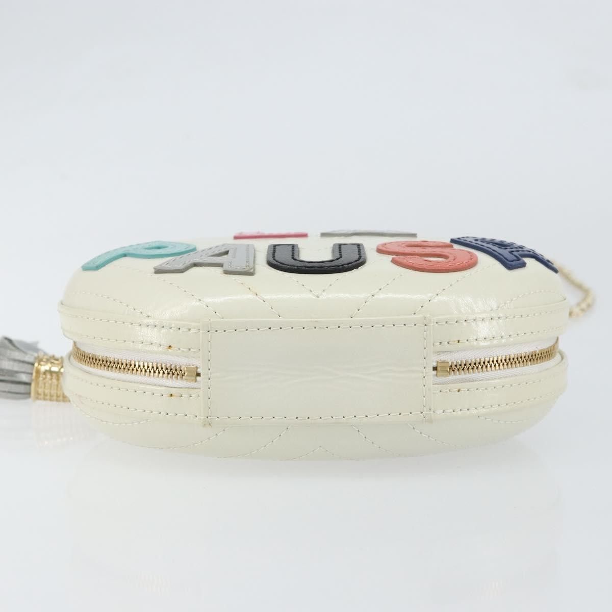 Chanel Chanel La Pausa Evening Bag Chevron Lambskin with Applique Size ONE SIZE - 21 Thumbnail
