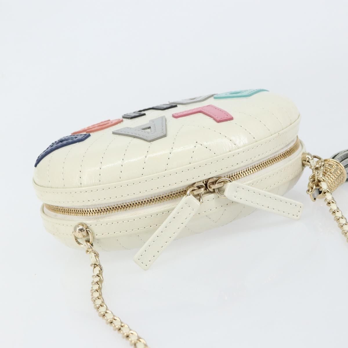 Chanel Chanel La Pausa Evening Bag Chevron Lambskin with Applique Size ONE SIZE - 14 Thumbnail