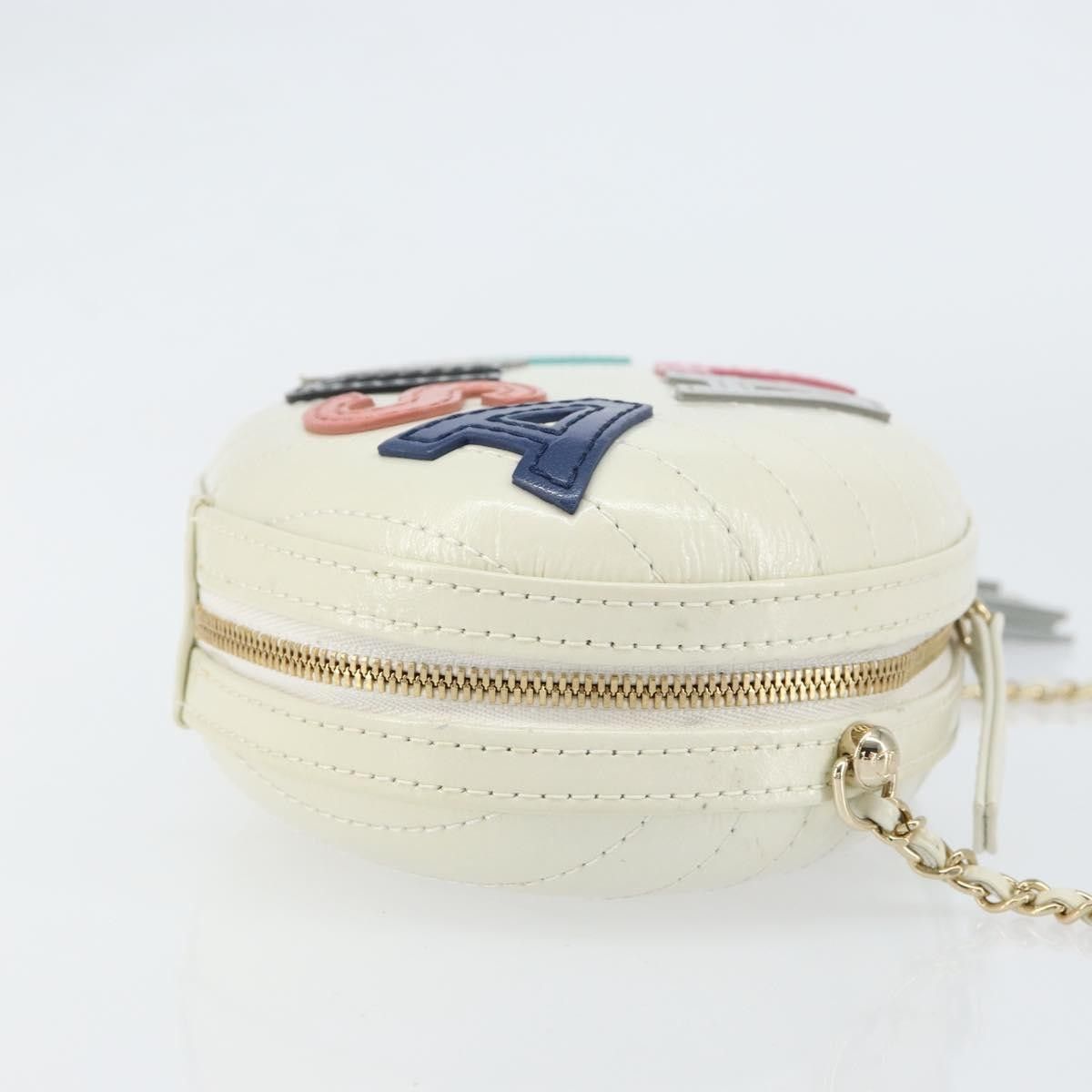 Chanel Chanel La Pausa Evening Bag Chevron Lambskin with Applique Size ONE SIZE - 3 Thumbnail