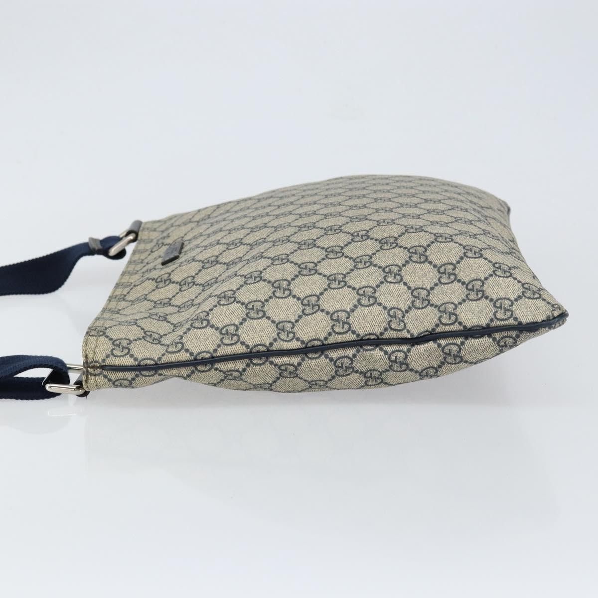 Gucci Gucci Zip Top Messenger Bag GG Coated Canvas Size ONE SIZE - 4 Thumbnail