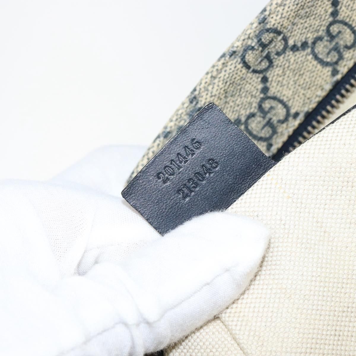 Gucci Gucci Zip Top Messenger Bag GG Coated Canvas Size ONE SIZE - 7 Thumbnail